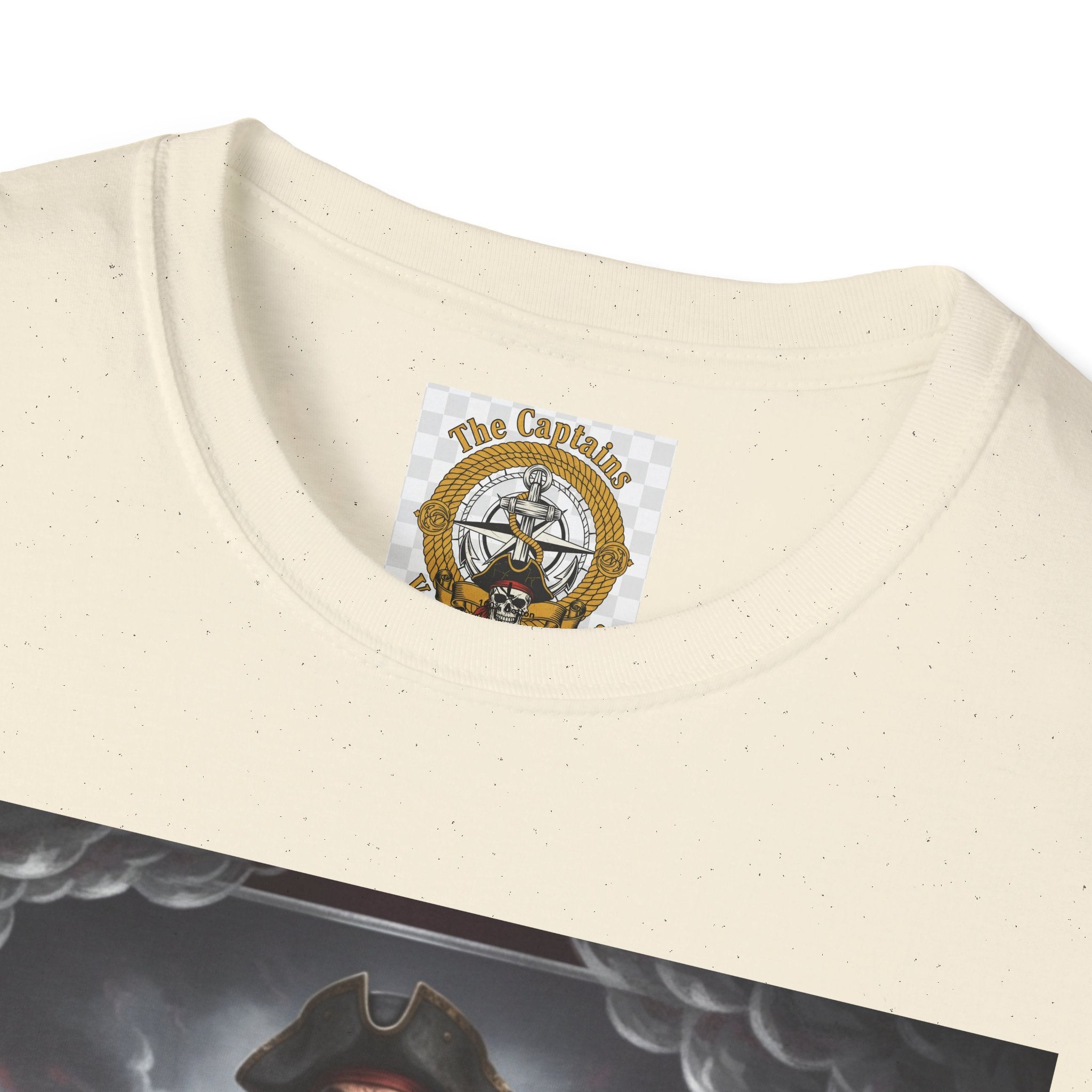 Pirate Captain T-Shirt — Vintage Nautical Adventure Graphic Tee