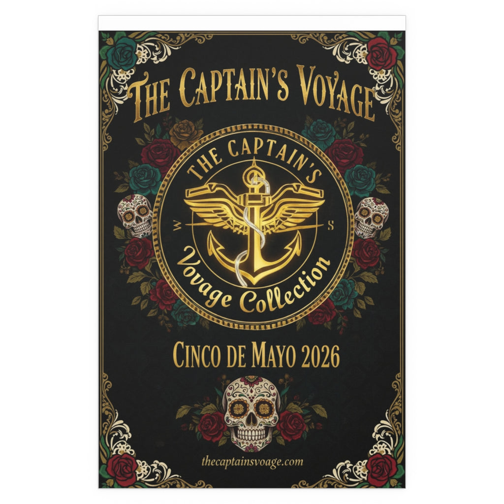 Silk Poster - The Captain’s Voyage Collection: Cinco de Mayo 2026 Decorative Print