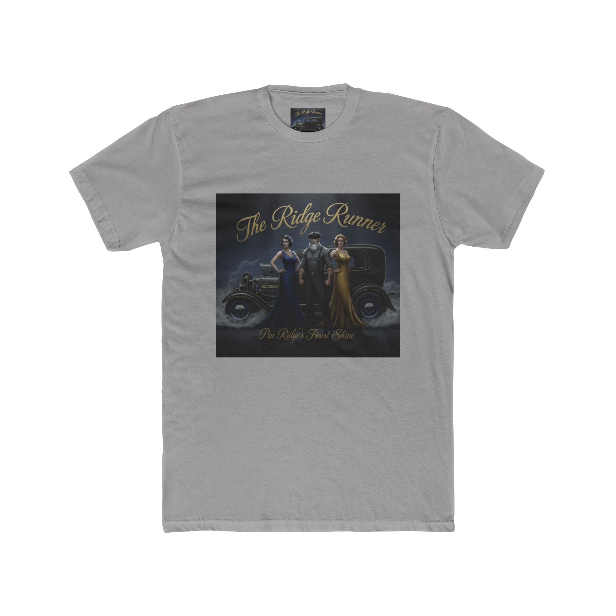 Vintage 'The Ridge Runners' Car Club Tee — Retro 1930s Hot Rod Graphic Shirt
