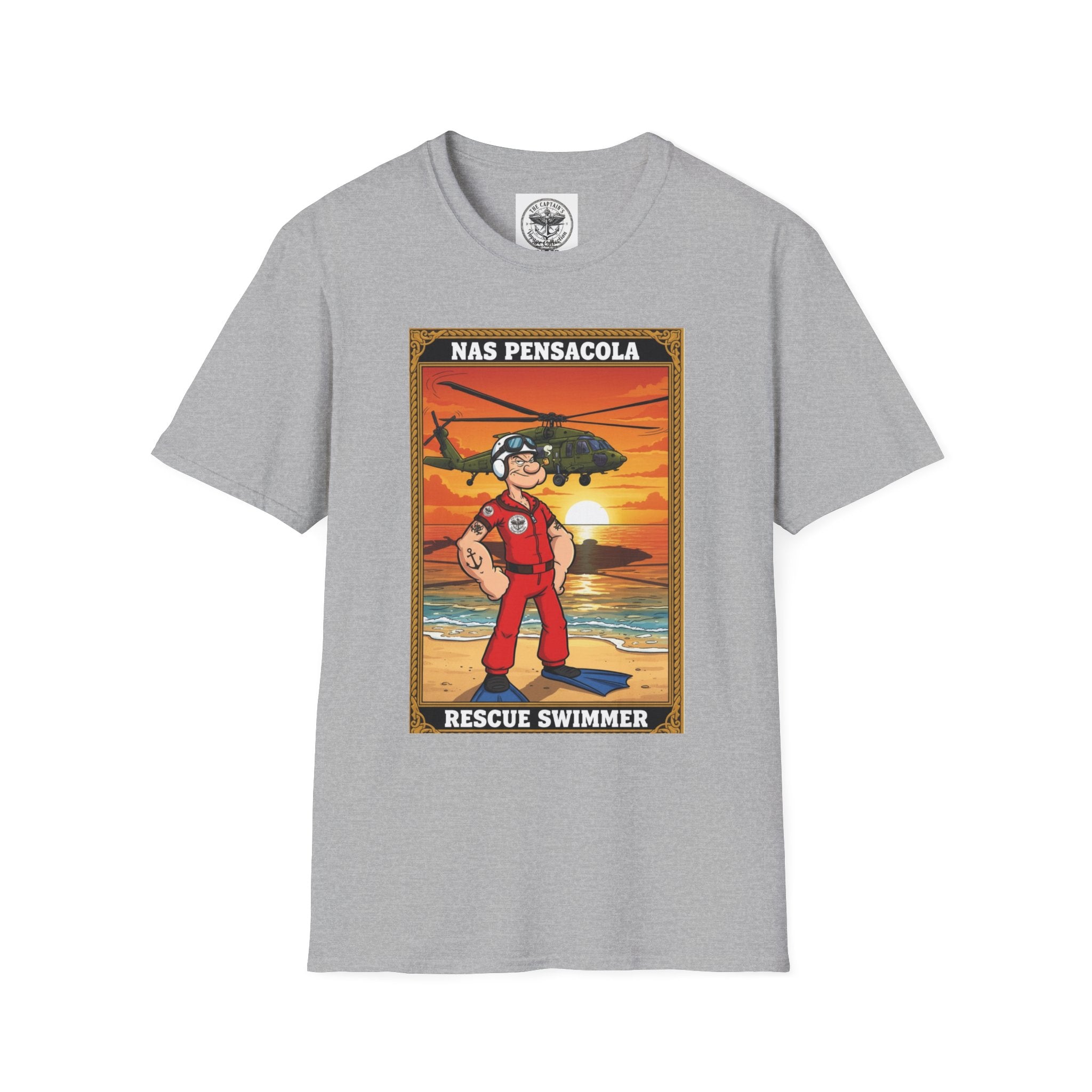 Rescue Swimmer T-Shirt — NAS Pensacola Air-Sea Rescue Tee