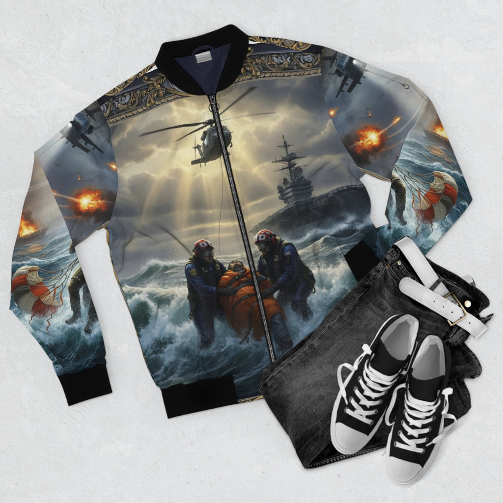 NAS Pensacola Rescue Swimmer Bomber Jacket
