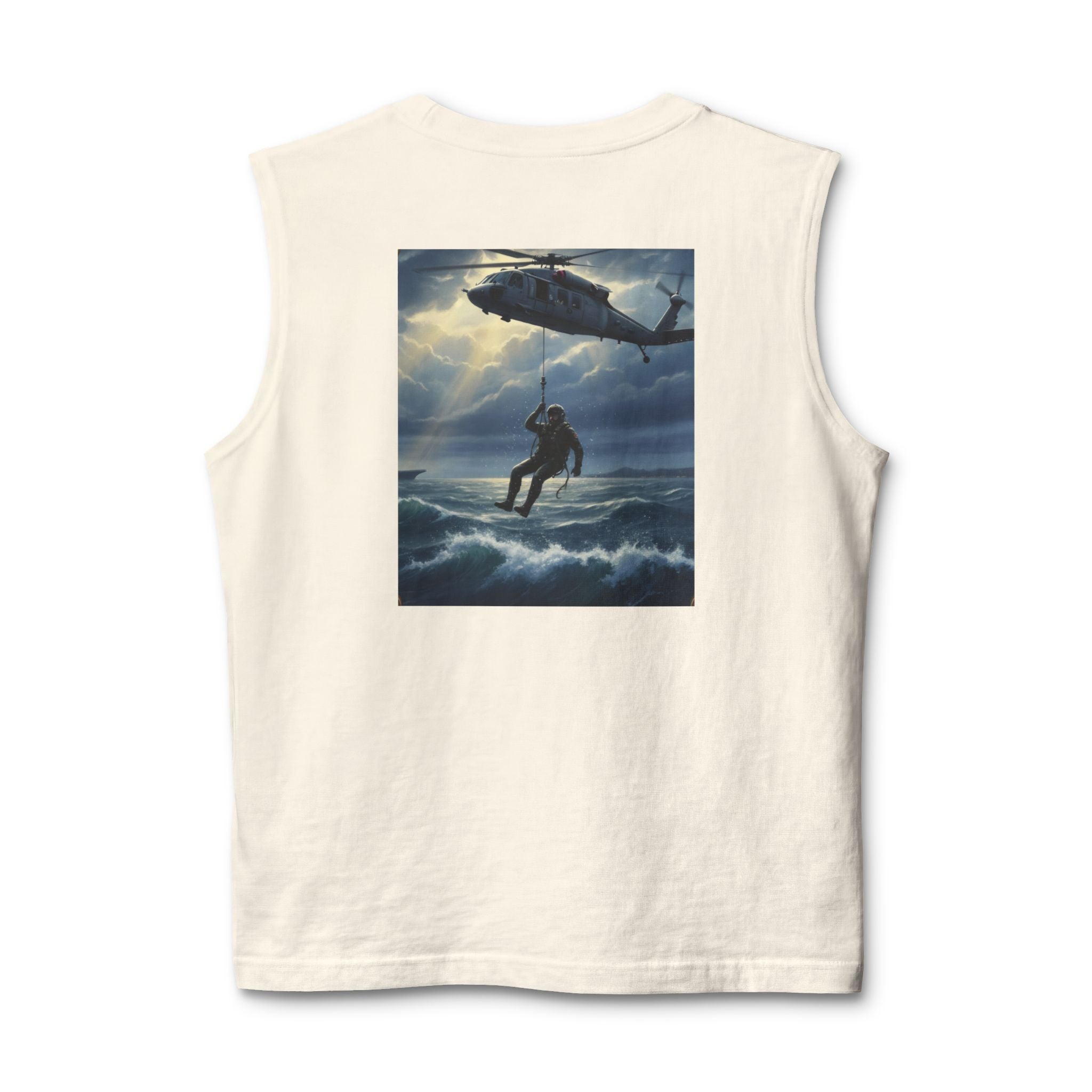 Rescue Swimmer Muscle Tank — Military Search & Rescue Tribute