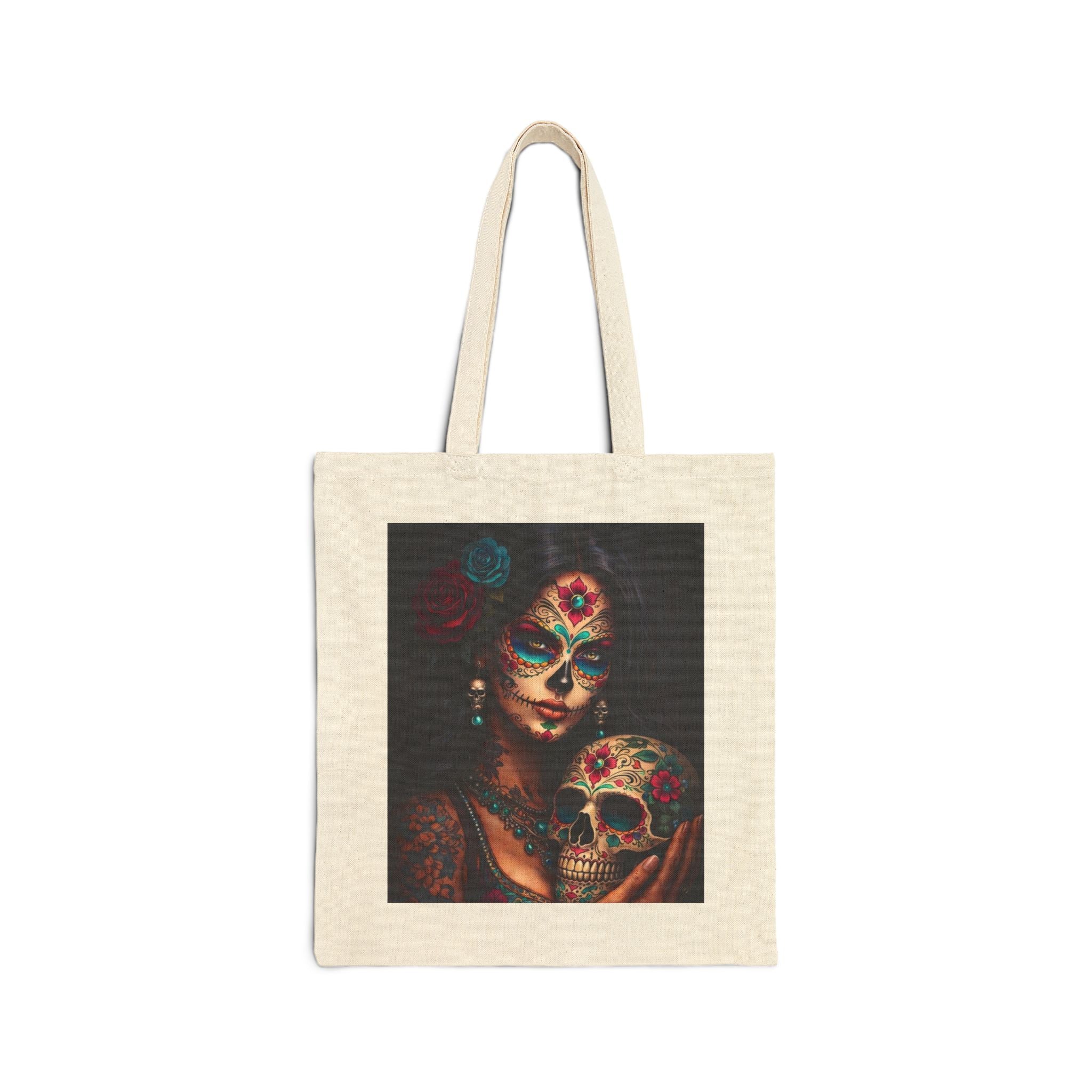 Day of the Dead Sugar Skull Tote