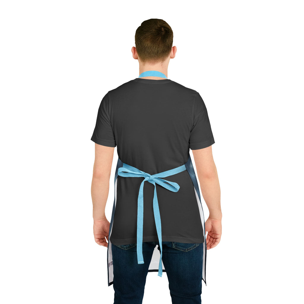 Sailing Ship Apron – Vintage 'Sea Captain' Nautical Kitchen Apron