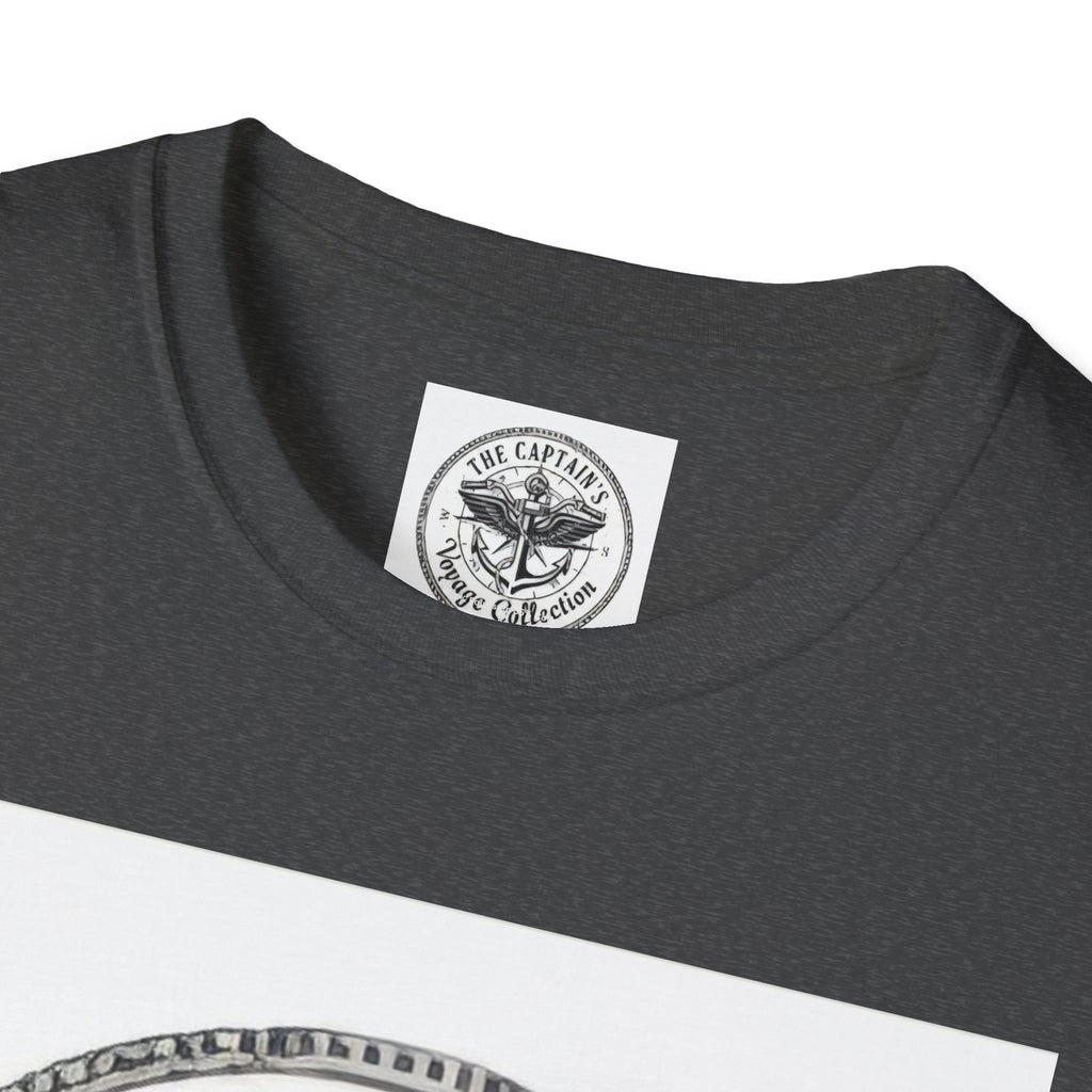 Captain’s Voyage Collection T‑Shirt — Panda Riding Motorcycle Graphic Tee
