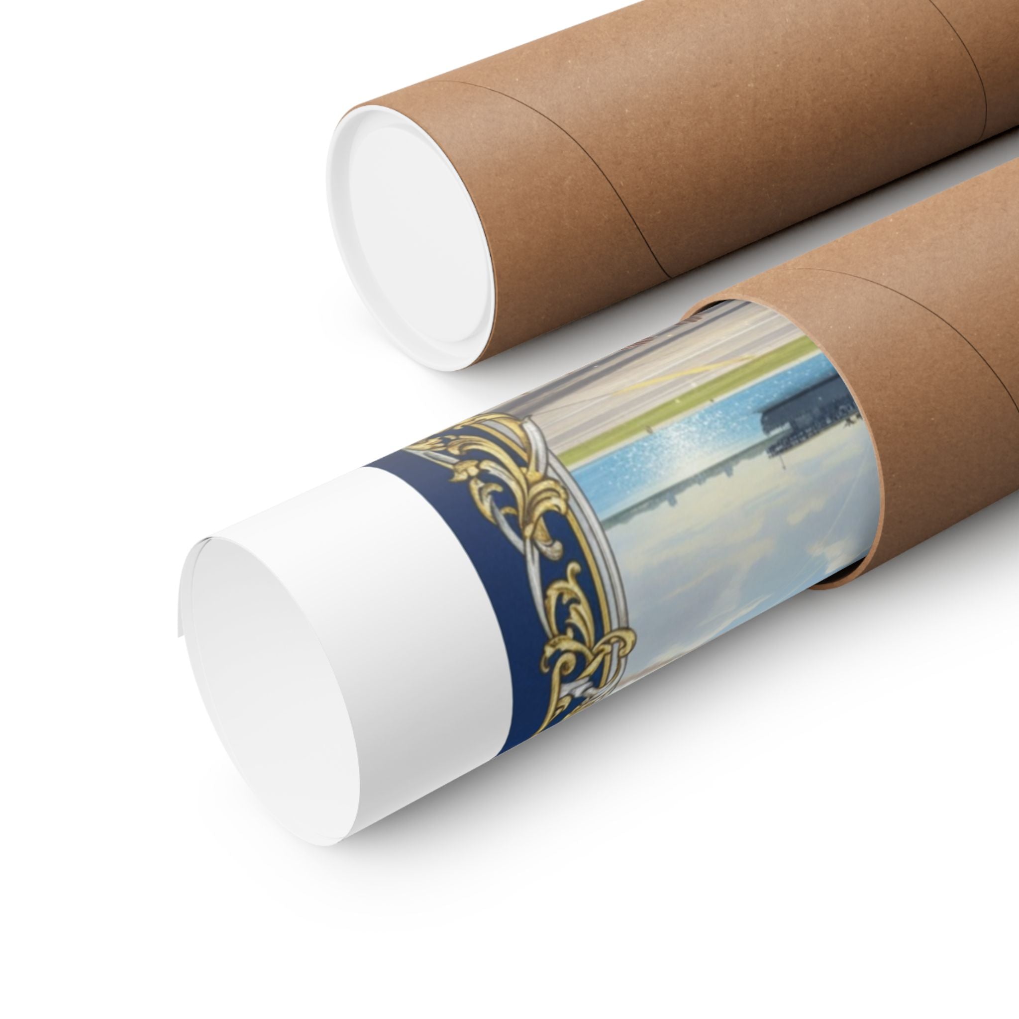 Blue Angels NAS Pensacola Poster — Navy Jet Airshow Matte Vertical Print