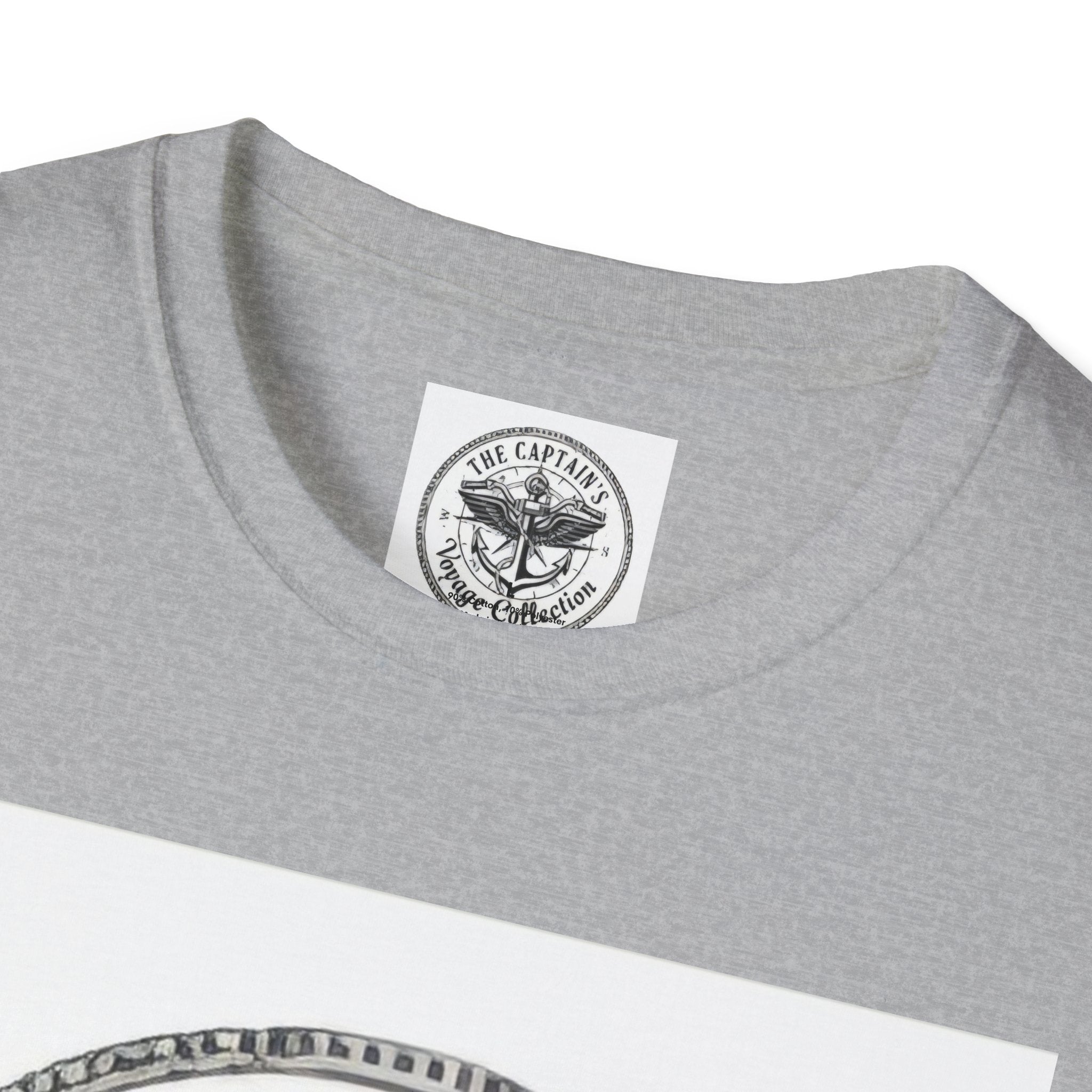 Captain’s Voyage Collection T‑Shirt — Panda Riding Motorcycle Graphic Tee