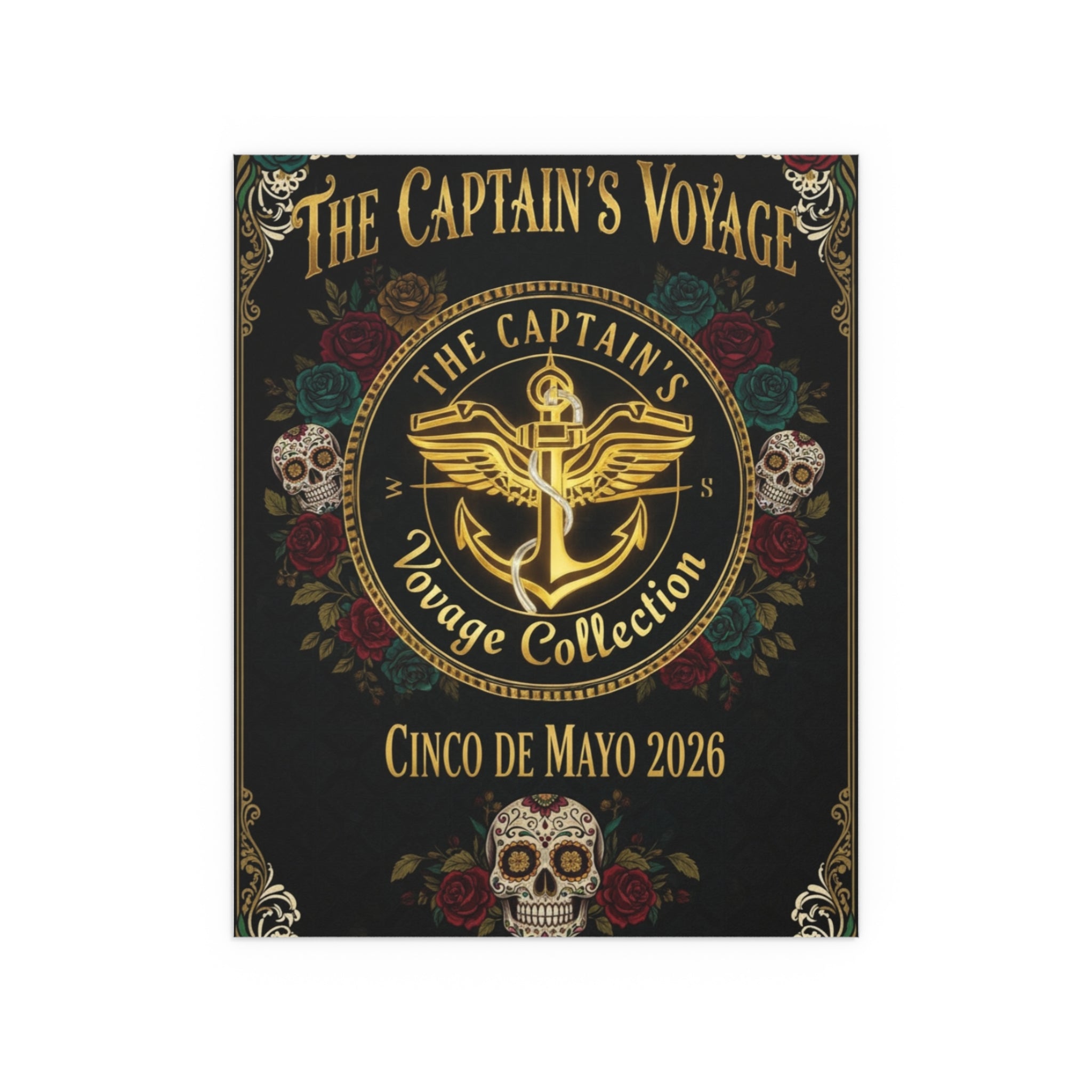Silk Poster - The Captain’s Voyage Collection: Cinco de Mayo 2026 Decorative Print