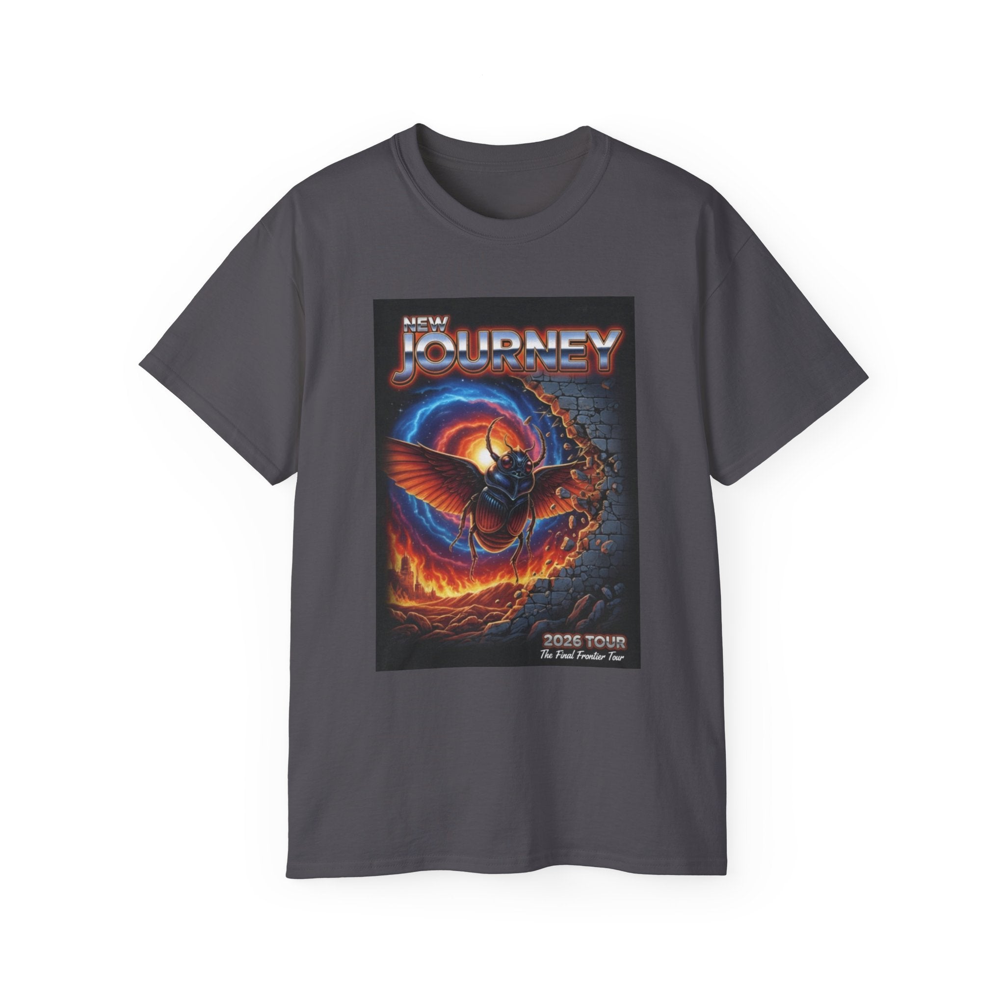 Journey 2020 Tour T‑Shirt — Vintage Rock Band Guitar Poster Tee