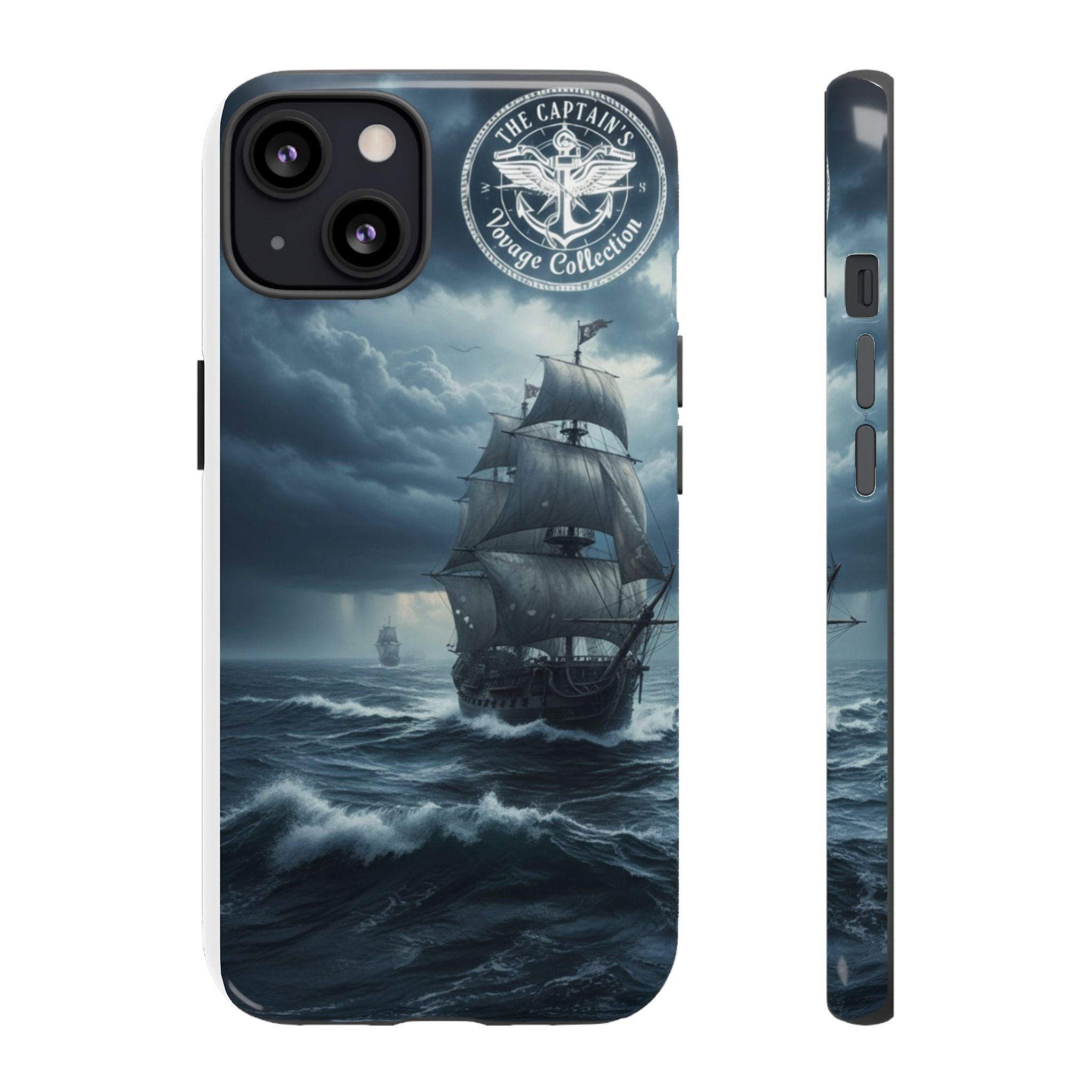 Stormy Seas Ship Phone Case – Nautical Pirate Sailing iPhone Cover