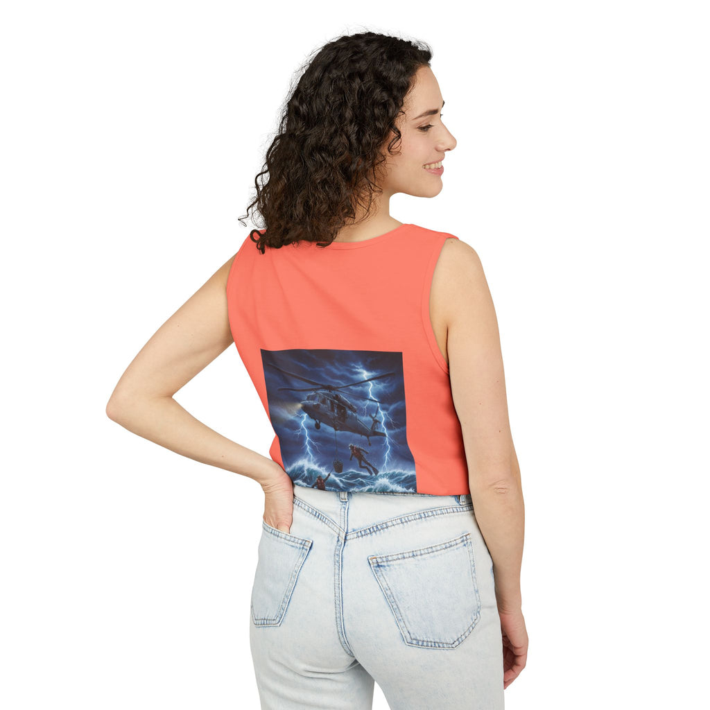 Navy SAR Tank Top — "We Know No Limits" Combat Rescue Swimmers