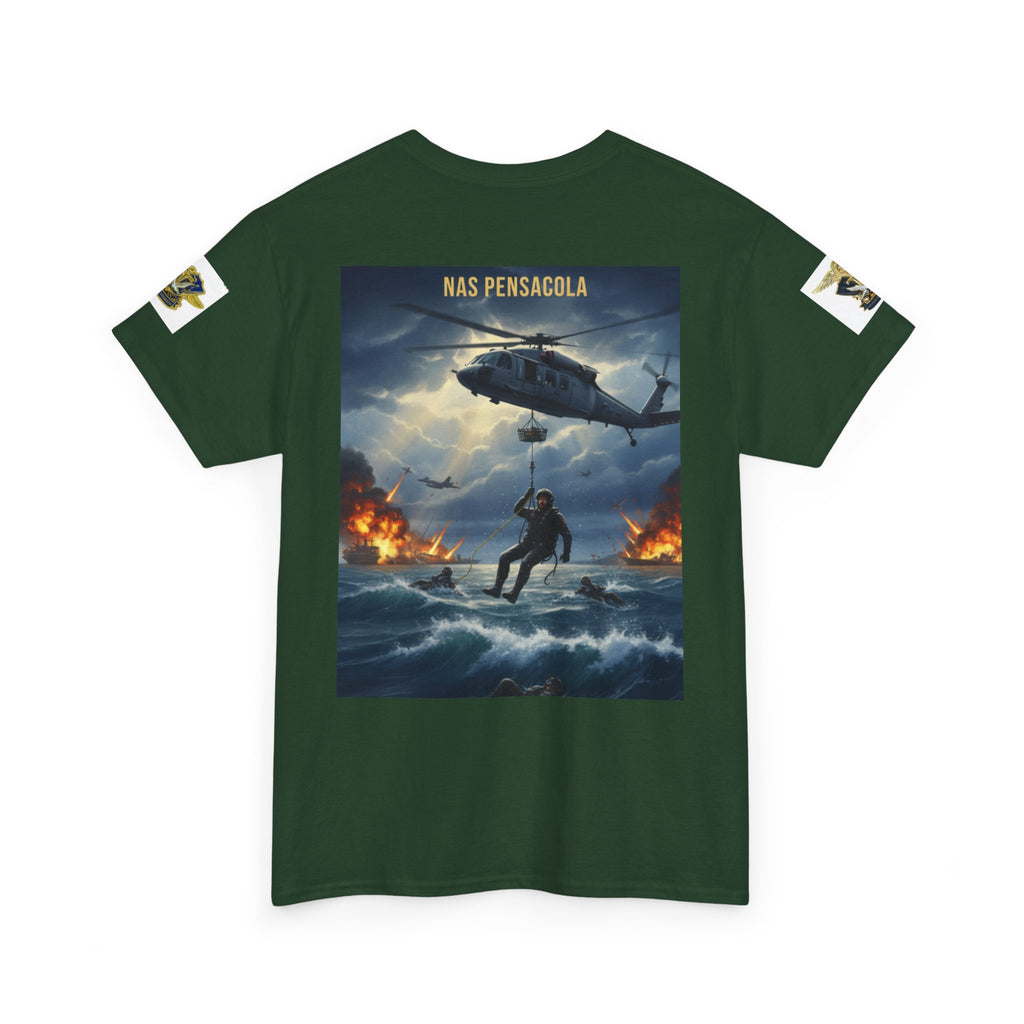 SAR Chiefs Riders Club Tee — NAS Pensacola Helicopter Rescue Graphic Shirt
