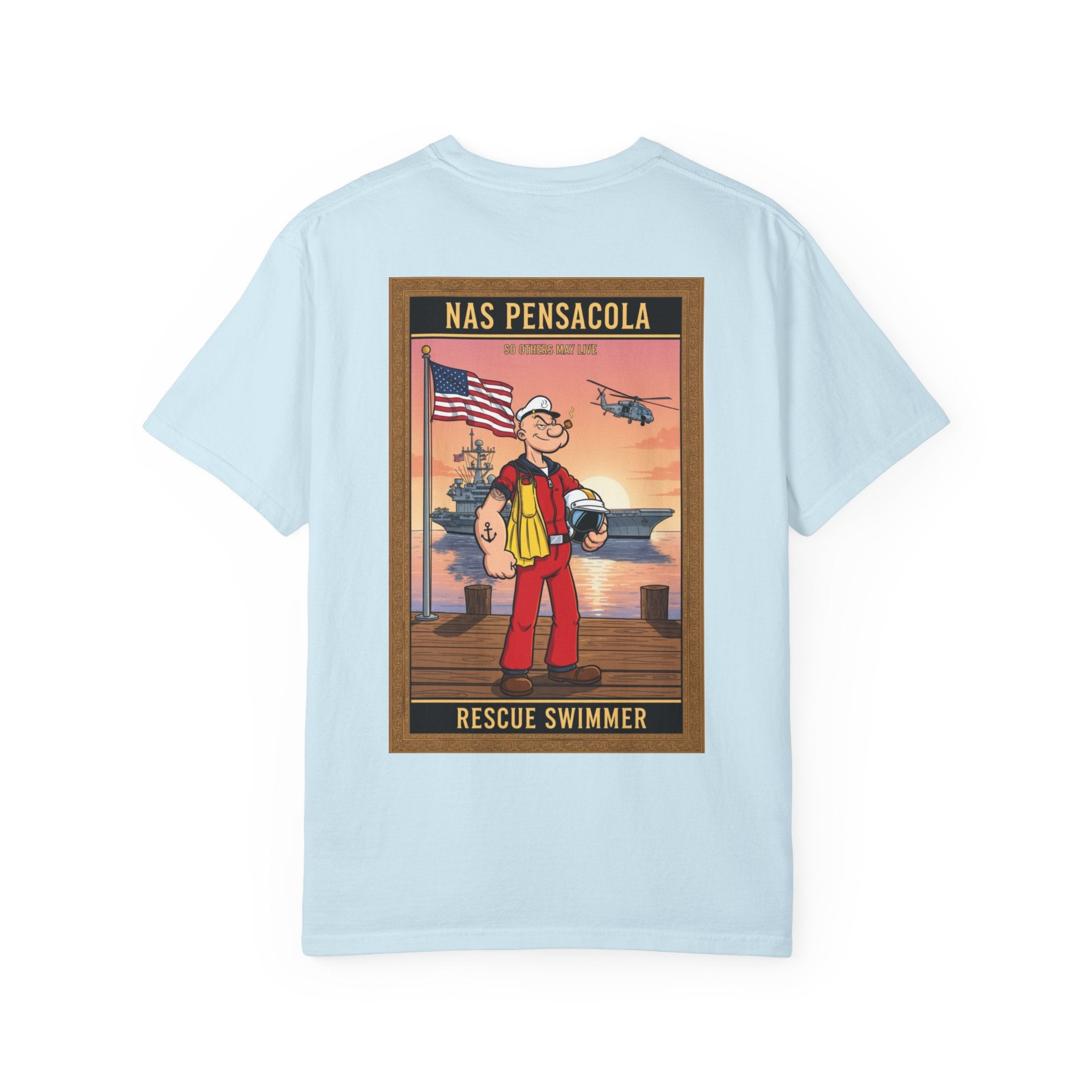 Rescue Swimmer T-Shirt – NAS Pensacola Vintage Lifesaver Tee