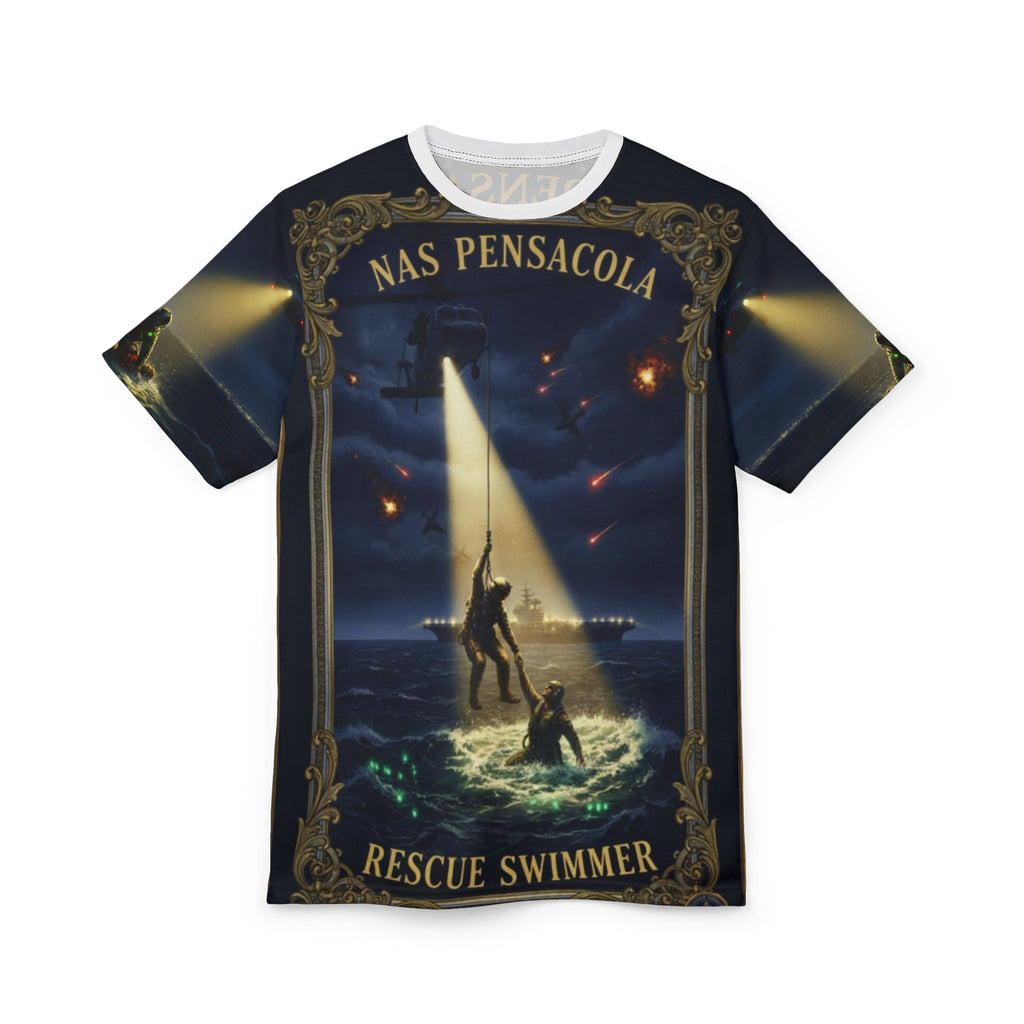 Rescue Swimmer NAS Pensacola All-Over Print Tee