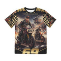 Hayden Gillim #69 Motorcycle Racing Tee — Winner’s Circle All-Over Print