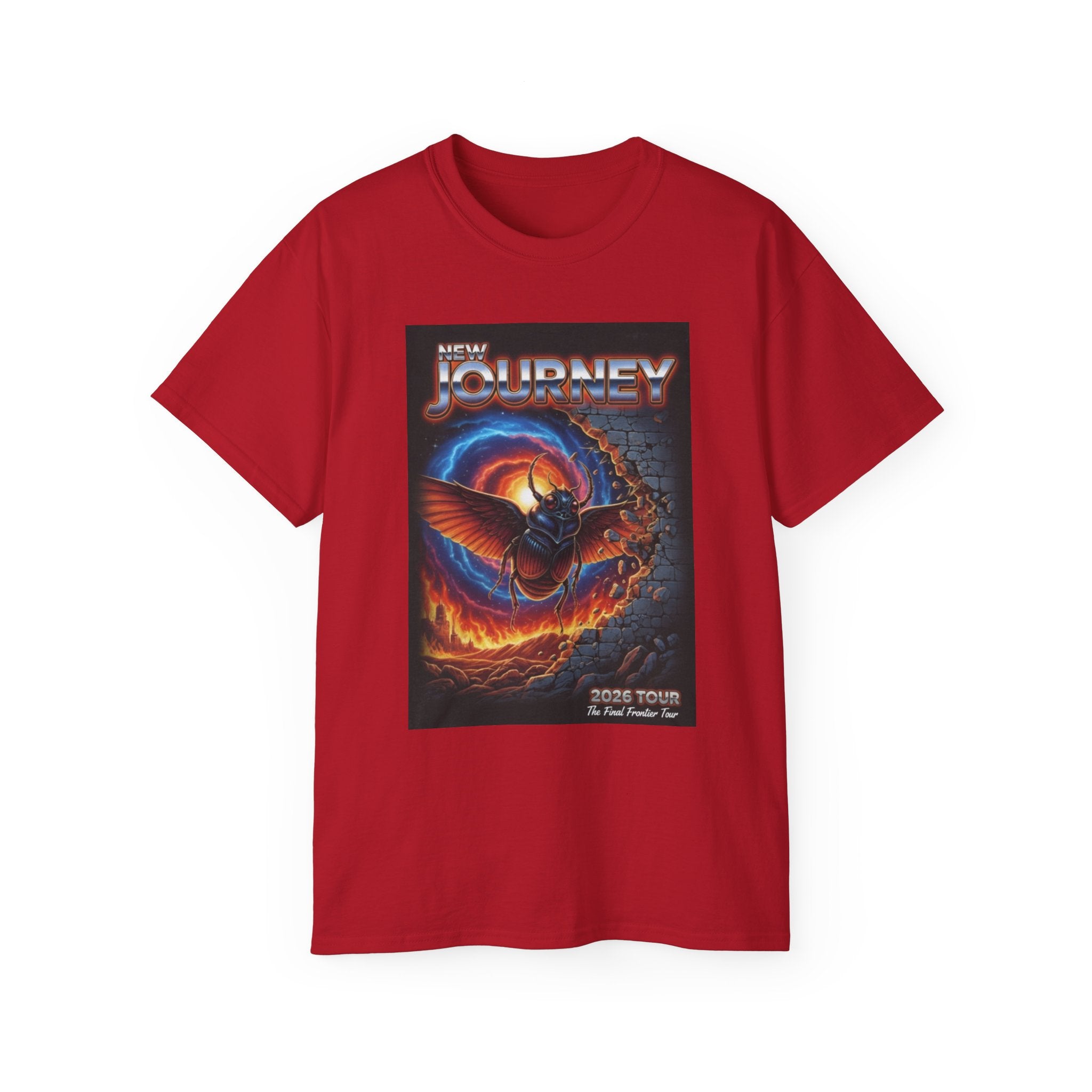 Journey 2020 Tour T‑Shirt — Vintage Rock Band Guitar Poster Tee