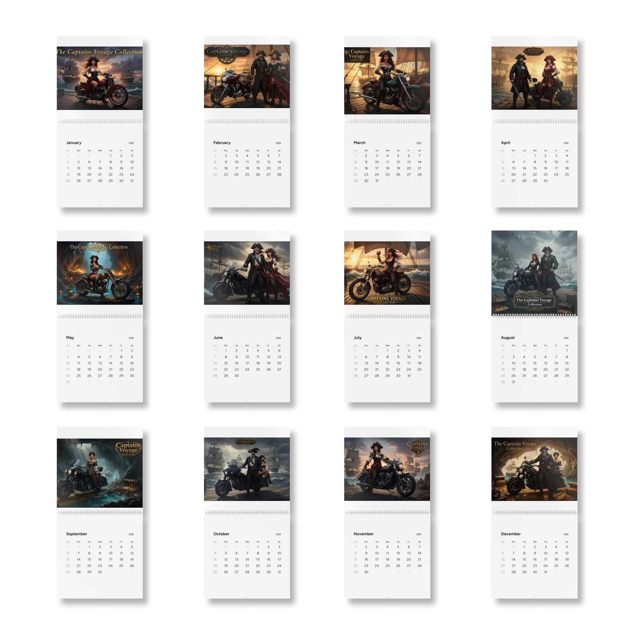 Standard Wall Calendar (2026)