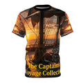 Sailboat Sunset Tee — “The Captain’s Voyage Collection” All-Over Print