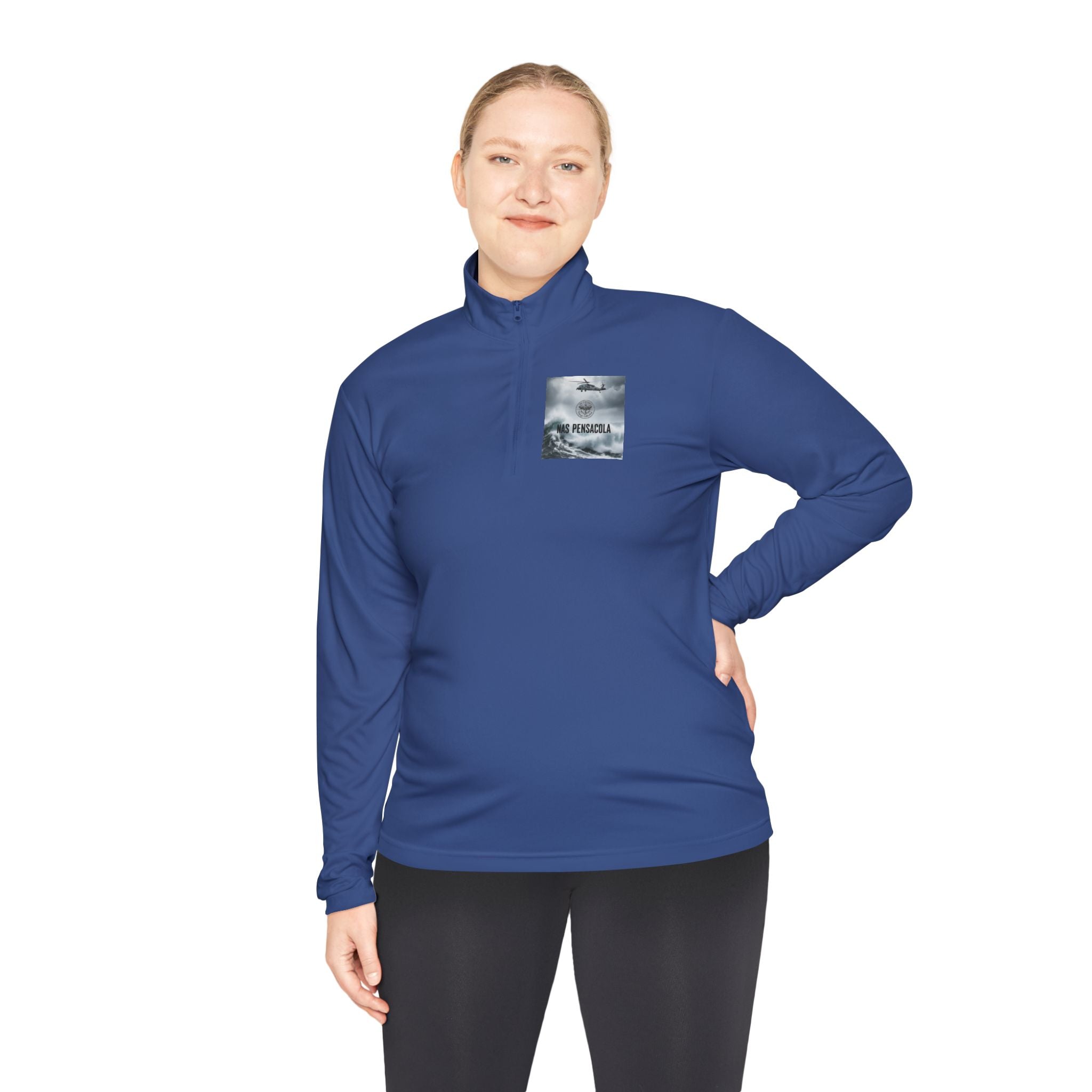 NAS Pensacola Military Rescue Quarter-Zip Pullover