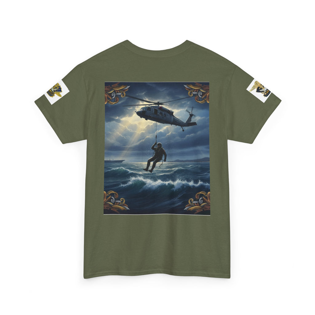 Military Rescue Crew T-Shirt — SAR Chiefs Riders Club Graphic Tee