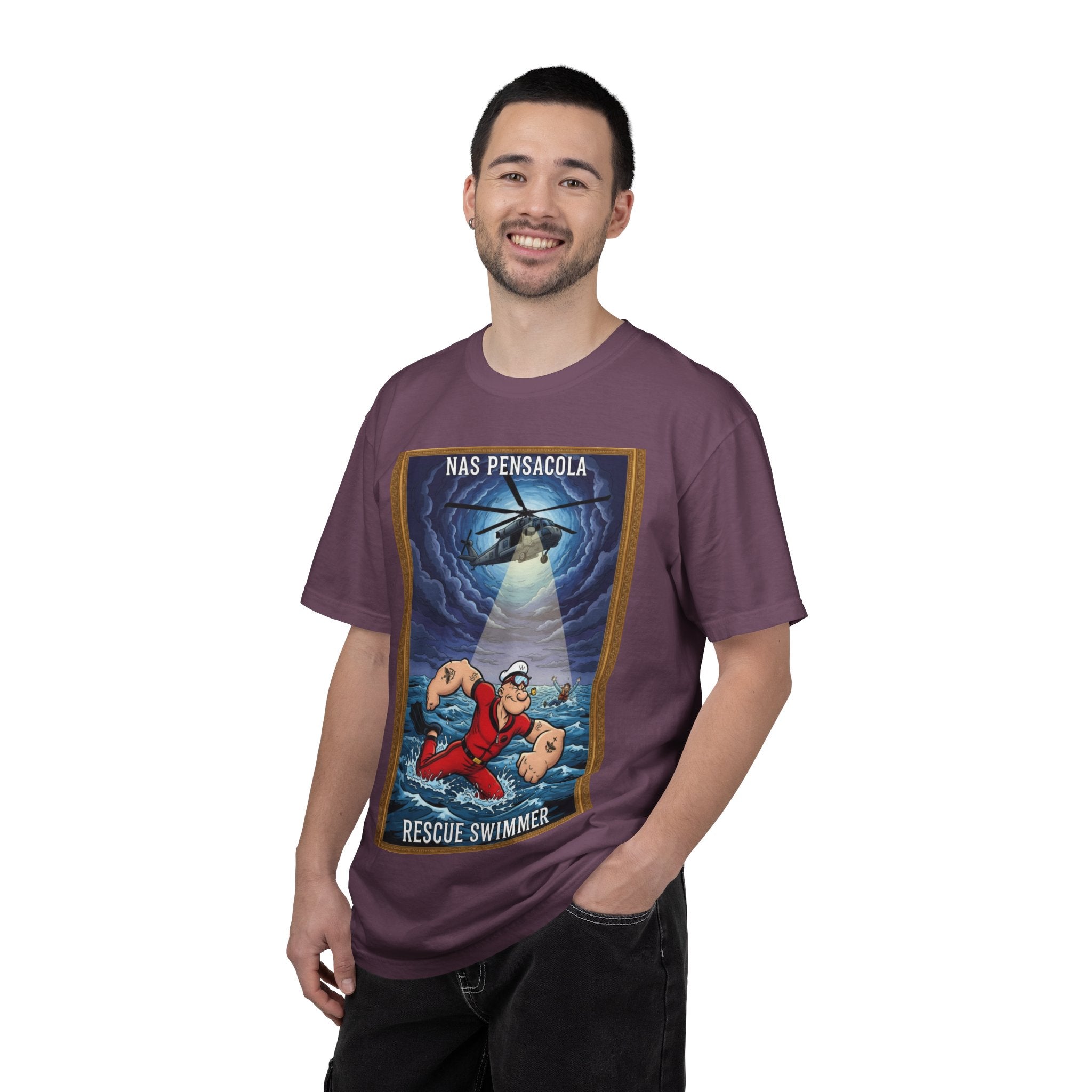 Rescue Swimmer T-Shirt — NAS Pensacola Helicopter Rescue Graphic Tee