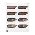 Gift Wrap Paper — Vintage Brushstroke 'Thanks' Design (Roll)