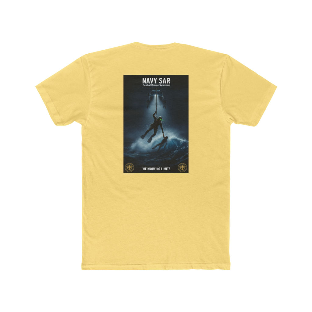Navy SAR Combat Rescue Swimmers Graphic Tee — "We Know No Limits"