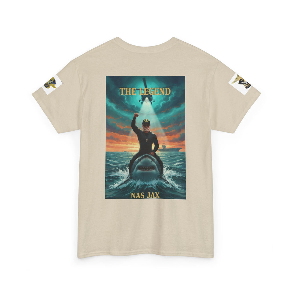 Navy SAR Helicopter Rescue Tee — "The Legend" Search & Rescue Tribute