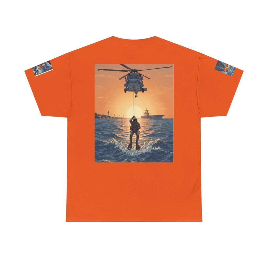 Rescue Swimmer Tee — NAS Pensacola Search & Rescue Helmet Tag T-Shirt