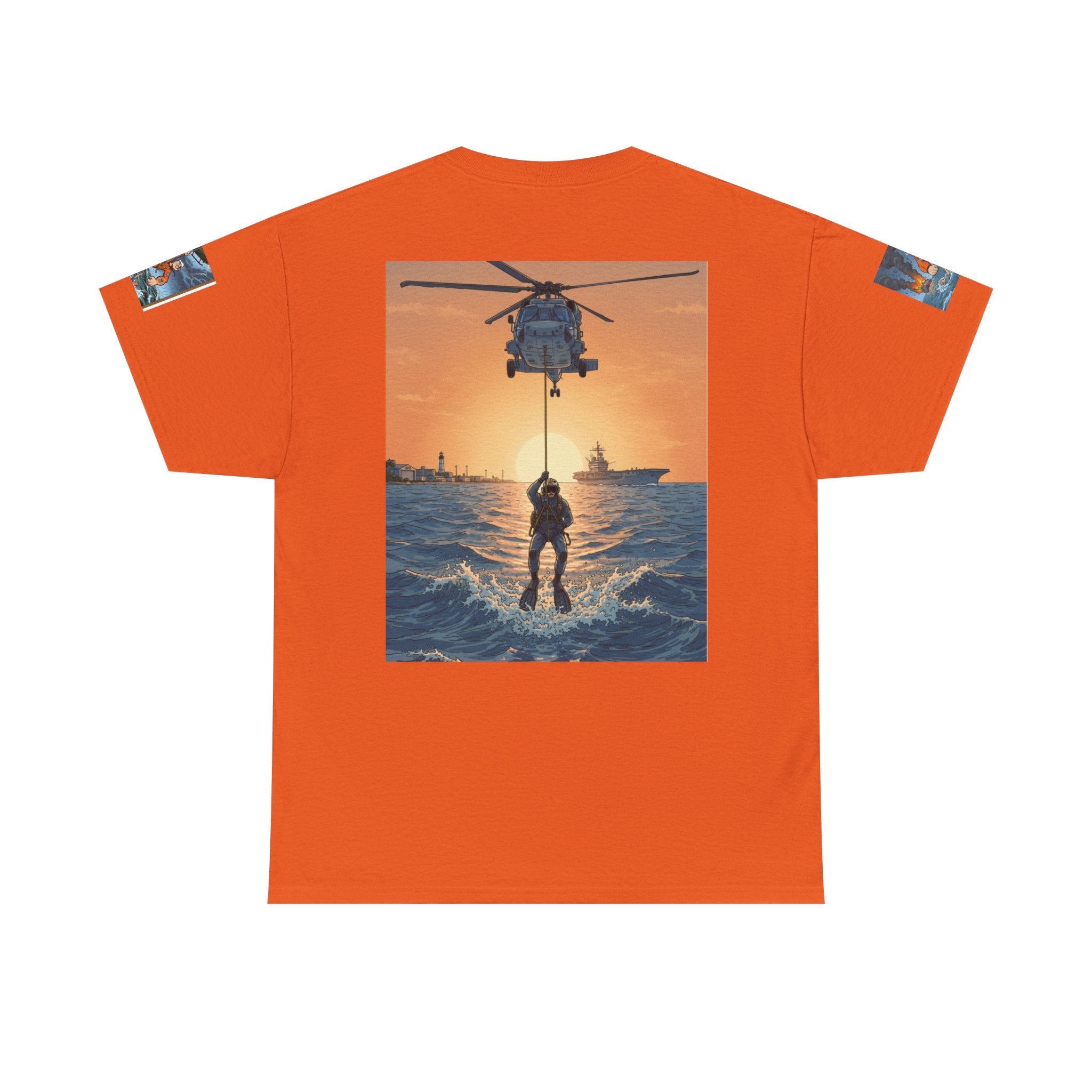 Rescue Swimmer Tee — NAS Pensacola Search & Rescue Helmet Tag T-Shirt