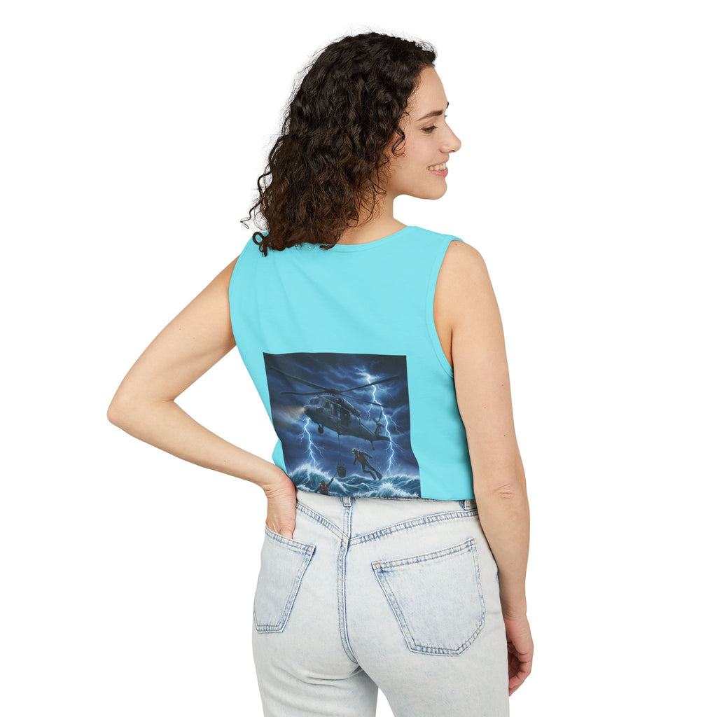 Navy SAR Tank Top — "We Know No Limits" Combat Rescue Swimmers