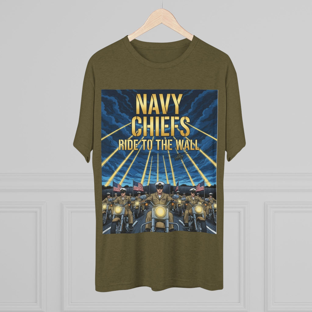 Navy Chiefs Ride to the Wall T-Shirt — "2nd Option... FAFO" Veteran Tribute Tee