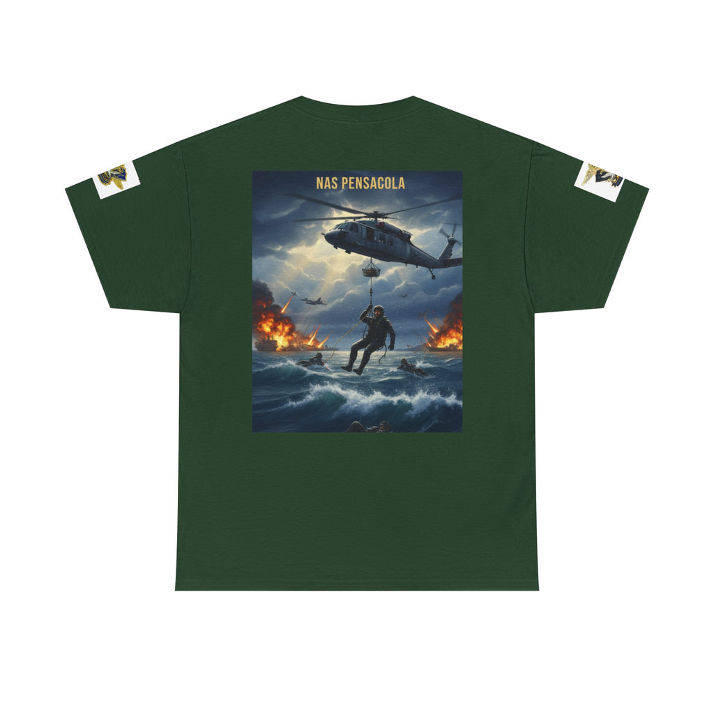 SAR Chiefs Riders Club Tee — NAS Pensacola Helicopter Rescue Graphic Shirt