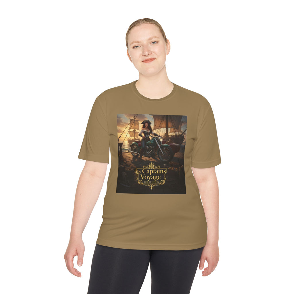 Captain's Voyage Graphic Tee – Nautical Pirate Ship T-Shirt