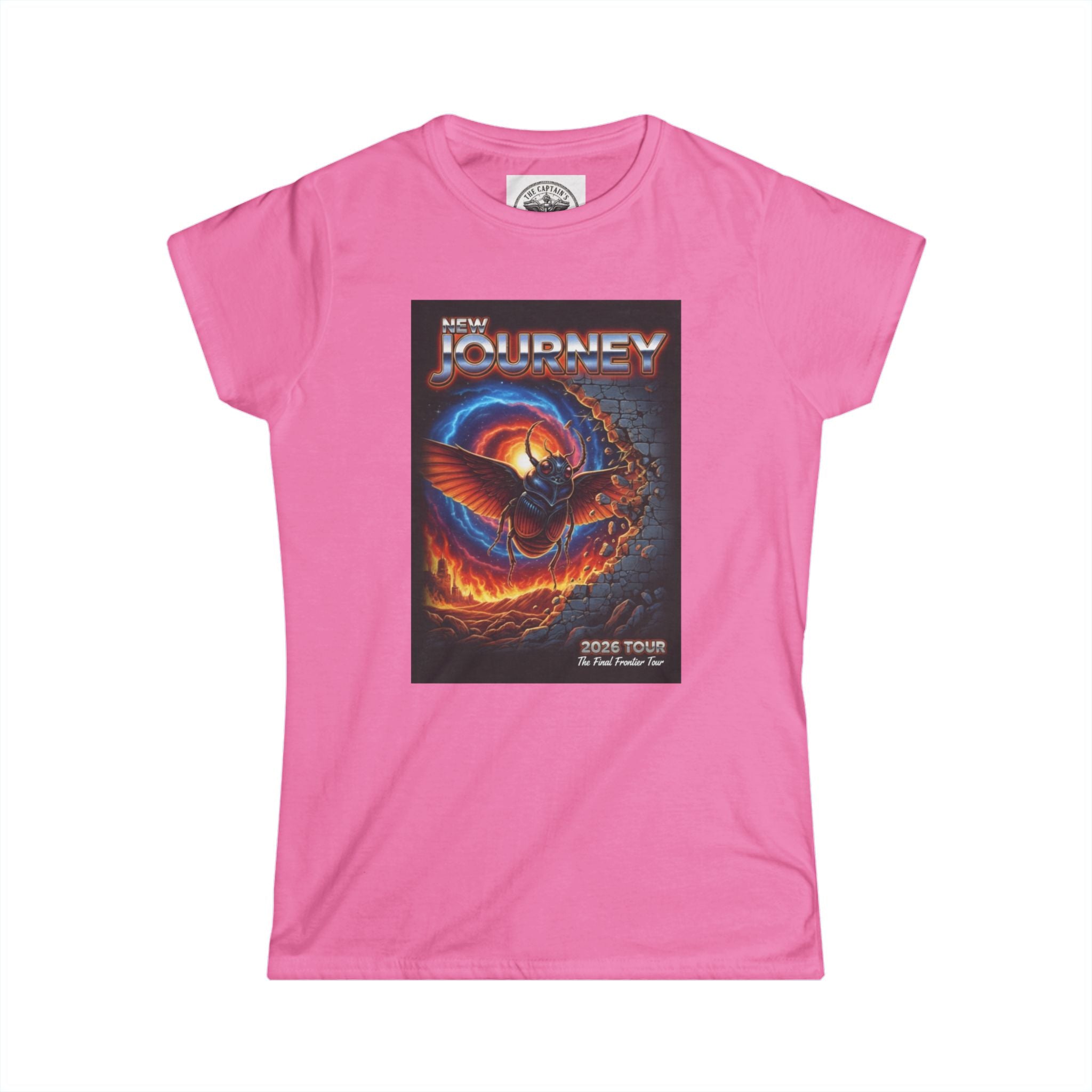 Journey Band Tour T‑Shirt — Women’s 2026 Tour Graphic Tee