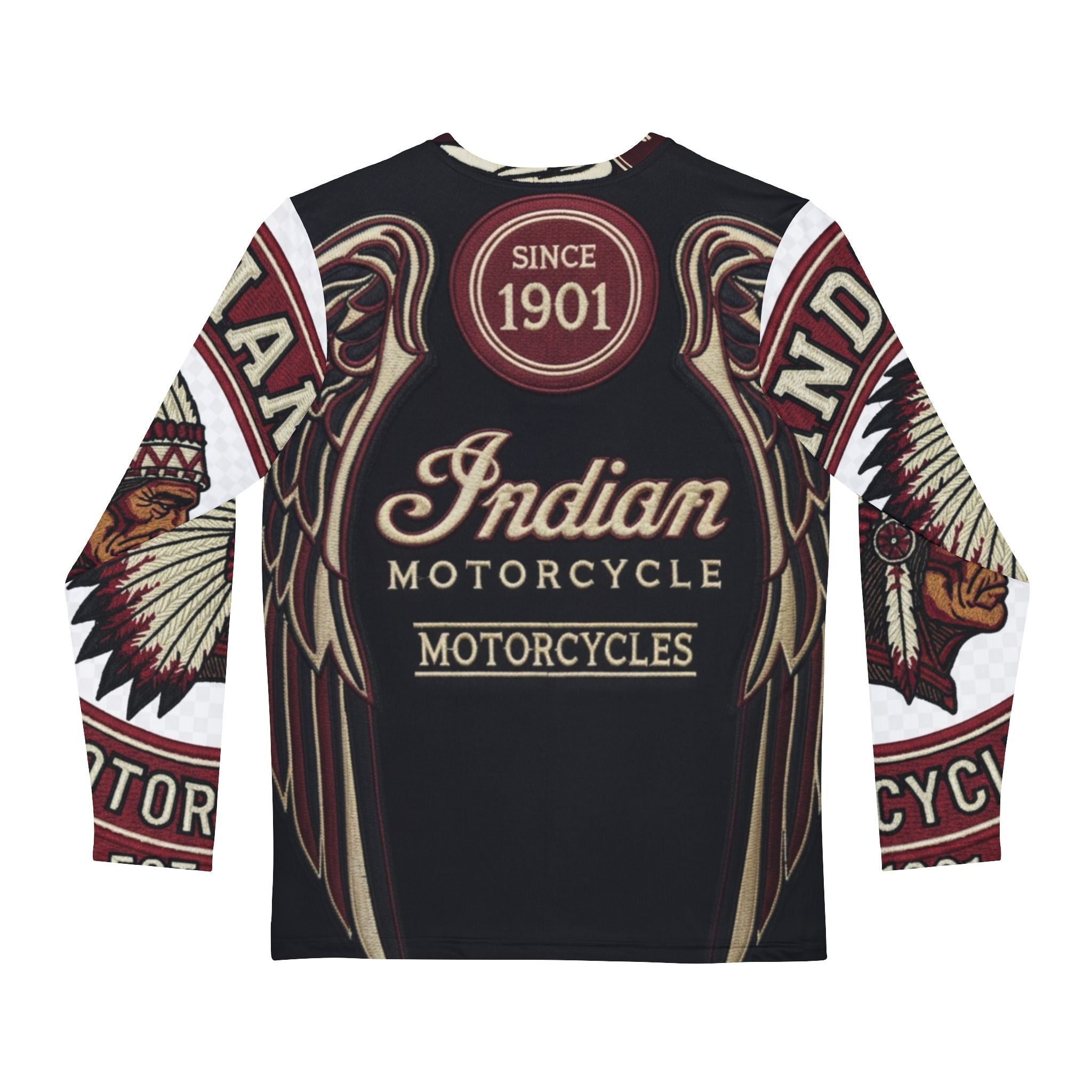 Indian Motorcycles Graphic Long Sleeve Shirt