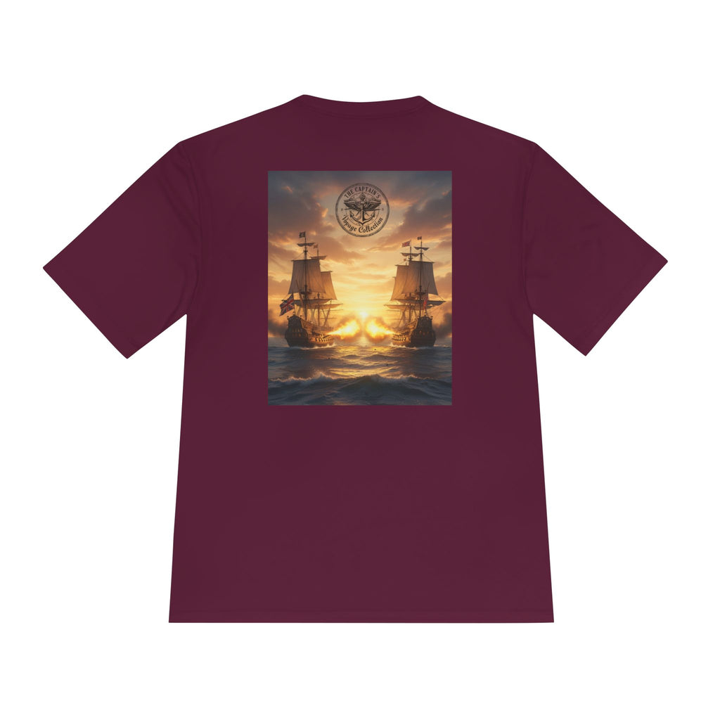 Captain's Voyage Graphic Tee – Nautical Pirate Ship T-Shirt