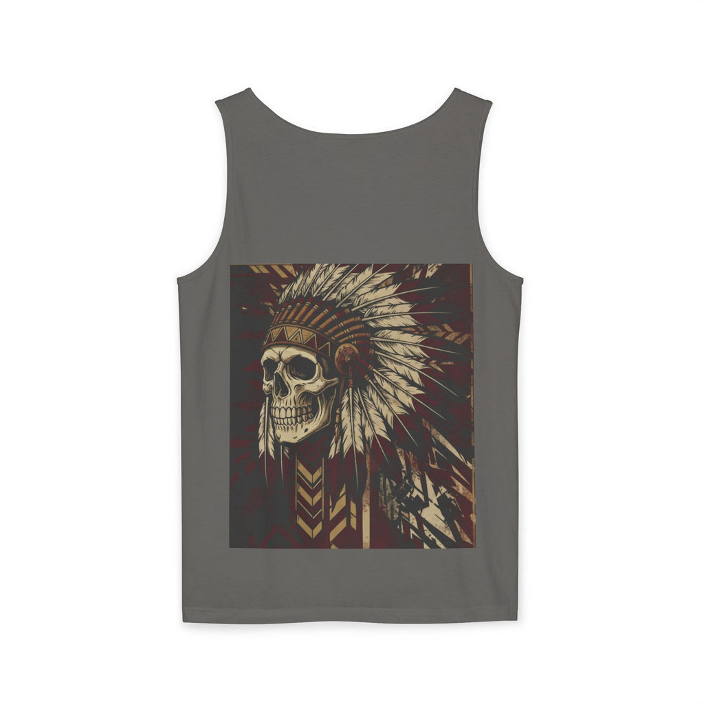 Skull Chief Tank Top — Indian Motorcycle Graphic Tank