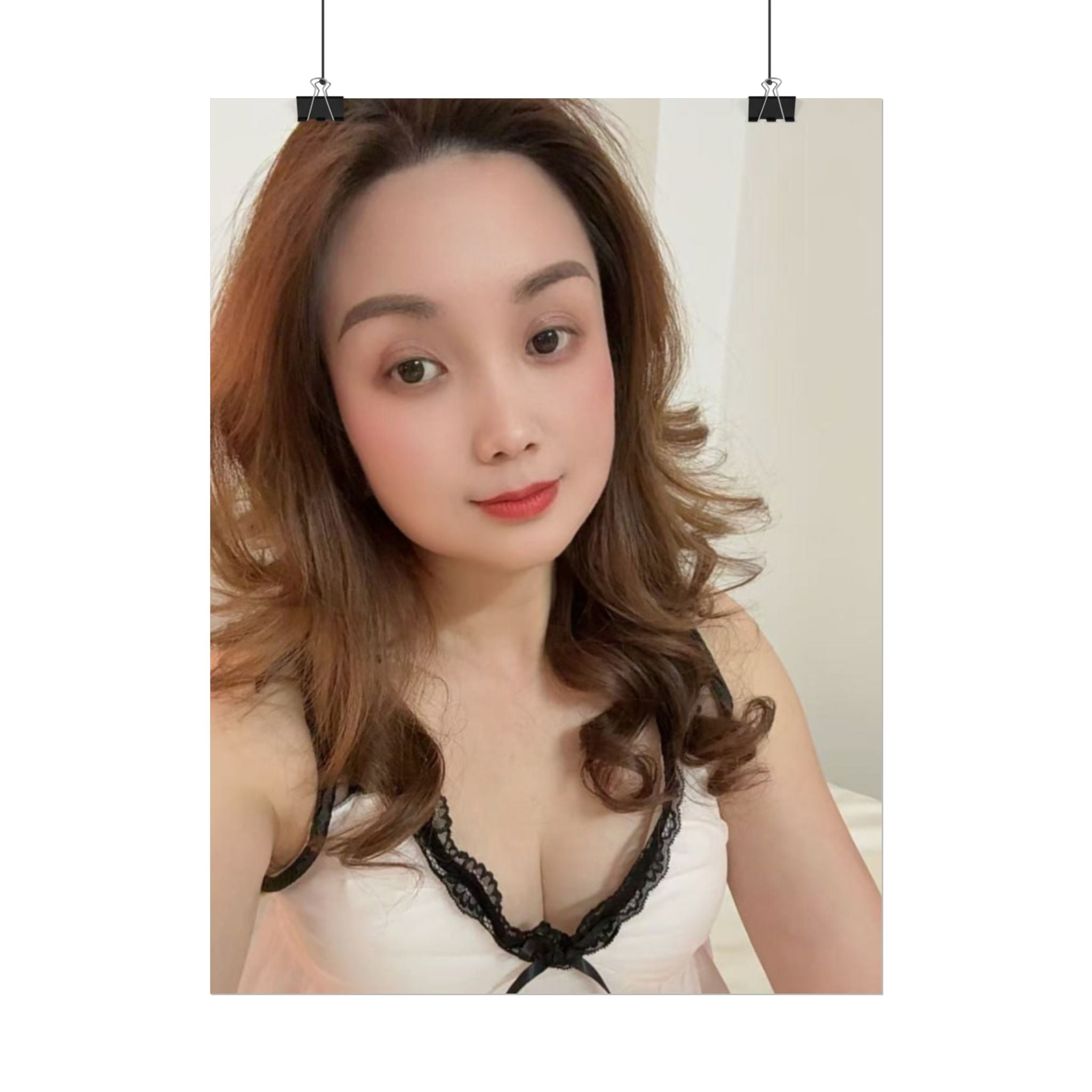 Rolled Poster — Glam Portrait Photo Print (8x12, 12x18)