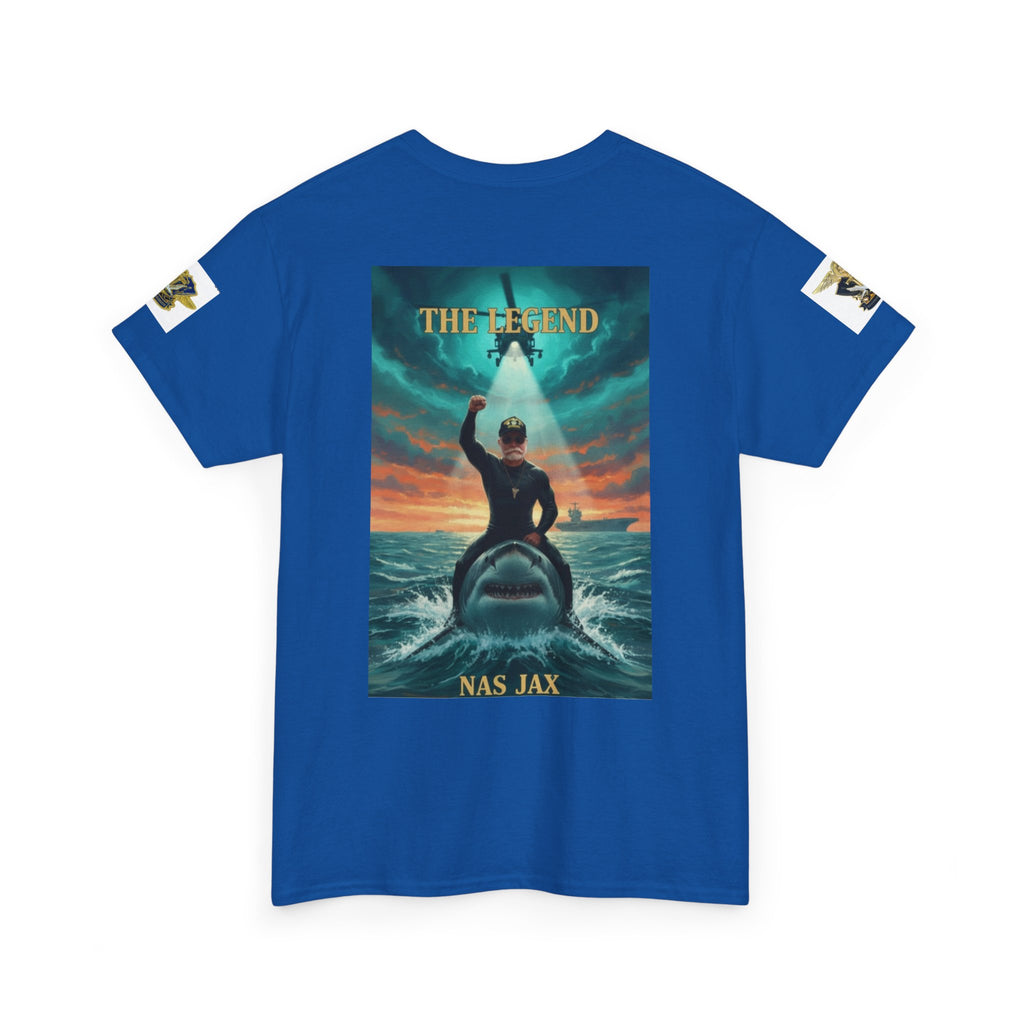 Navy SAR Helicopter Rescue Tee — "The Legend" Search & Rescue Tribute