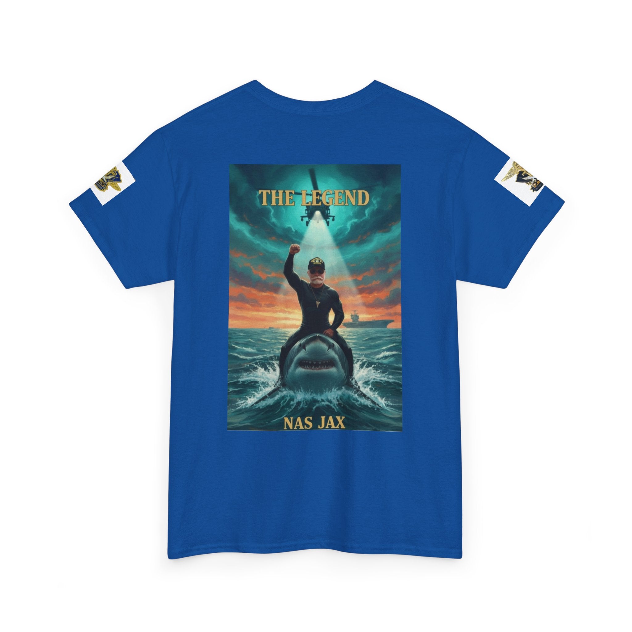 Navy SAR Helicopter Rescue Tee — "The Legend" Search & Rescue Tribute