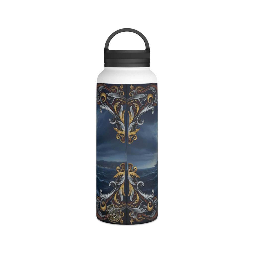 Rescue Helicopter Stainless Steel Water Bottle — Search & Rescue Design