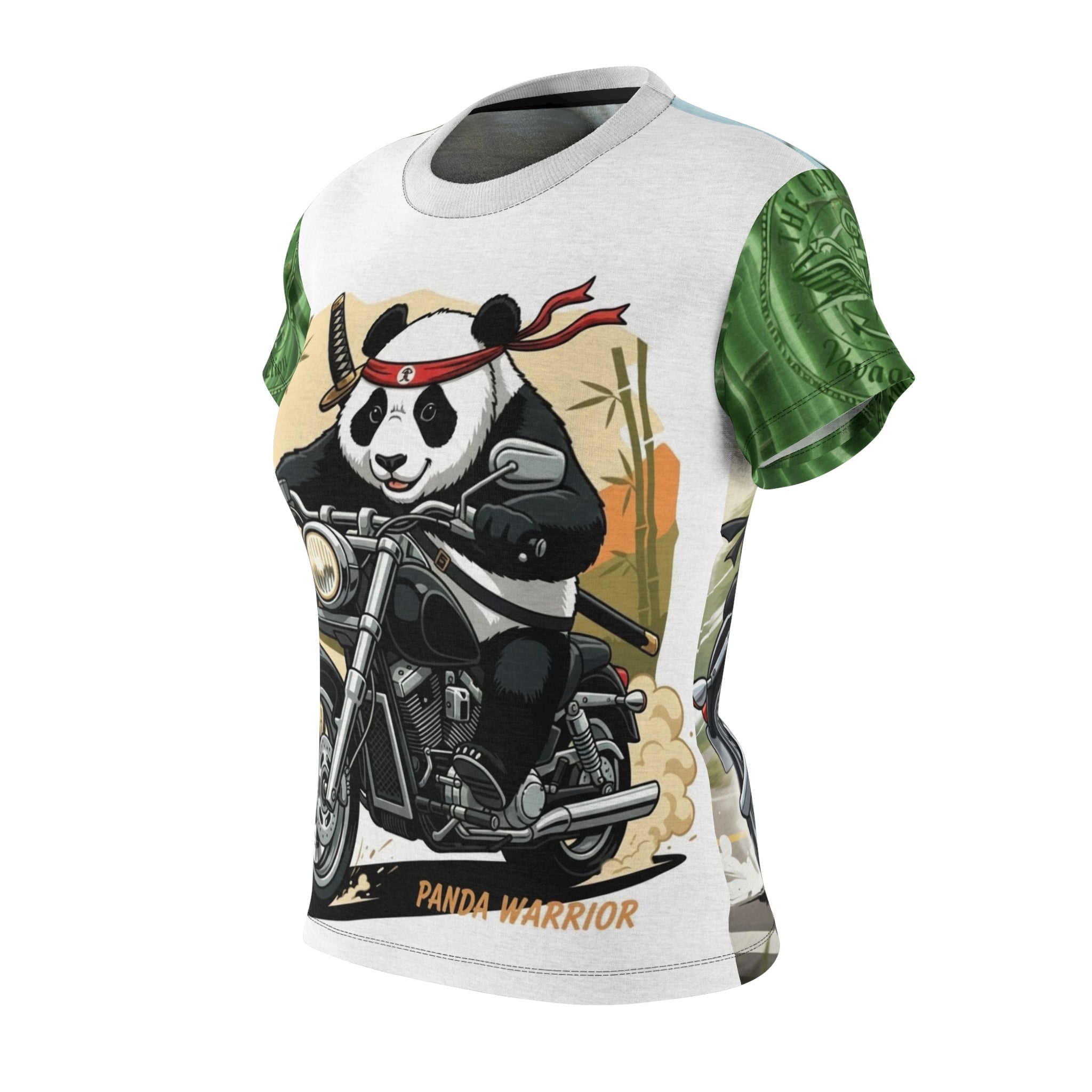Panda Warrior Motorcycle Tee
