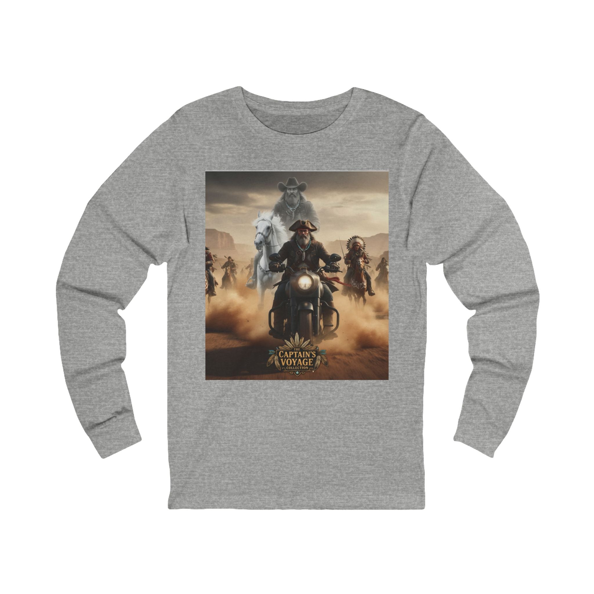 Captain's Voyage Motorcycle & Ghost Rider Long Sleeve Tee