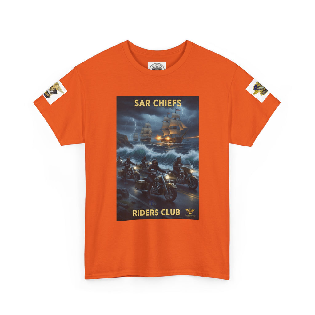 SAR Chiefs Riders Club Tee — NAS Pensacola Helicopter Rescue Graphic Shirt