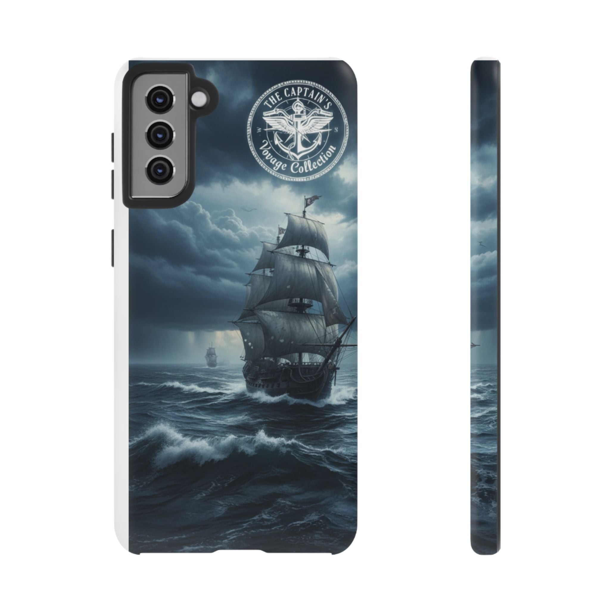 Stormy Seas Ship Phone Case – Nautical Pirate Sailing iPhone Cover