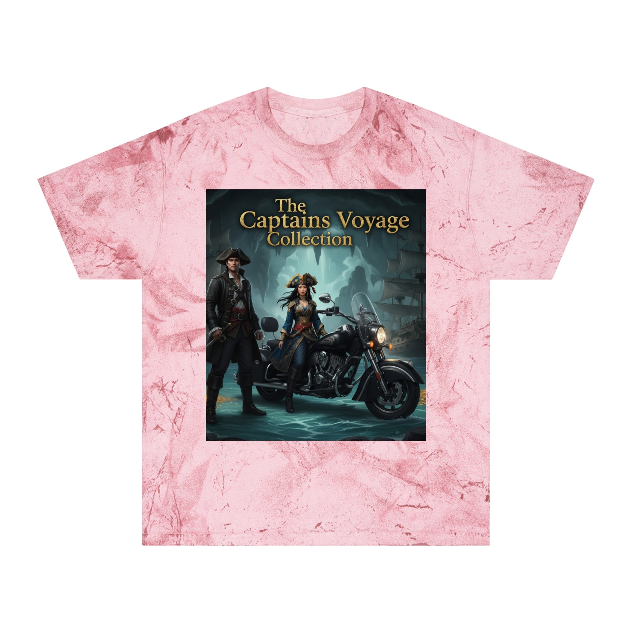 Captain's Voyage Motorcycle Pirate T-Shirt — The Captain's Voyage Collection