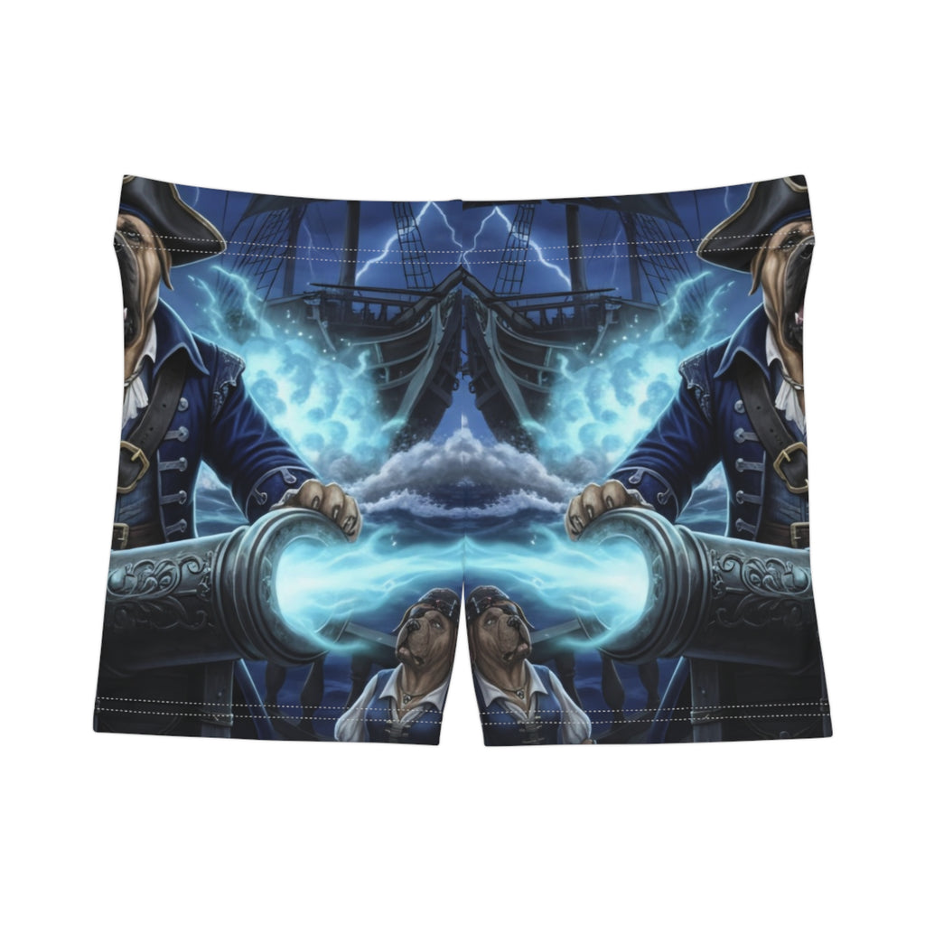 Pirate Captain Fantasy Women's All-Over Print Shorts