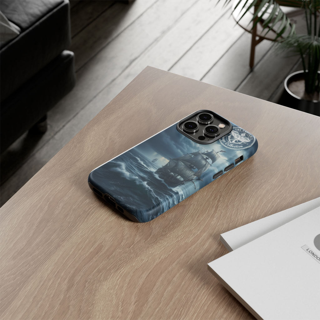 Stormy Seas Ship Phone Case – Nautical Pirate Sailing iPhone Cover