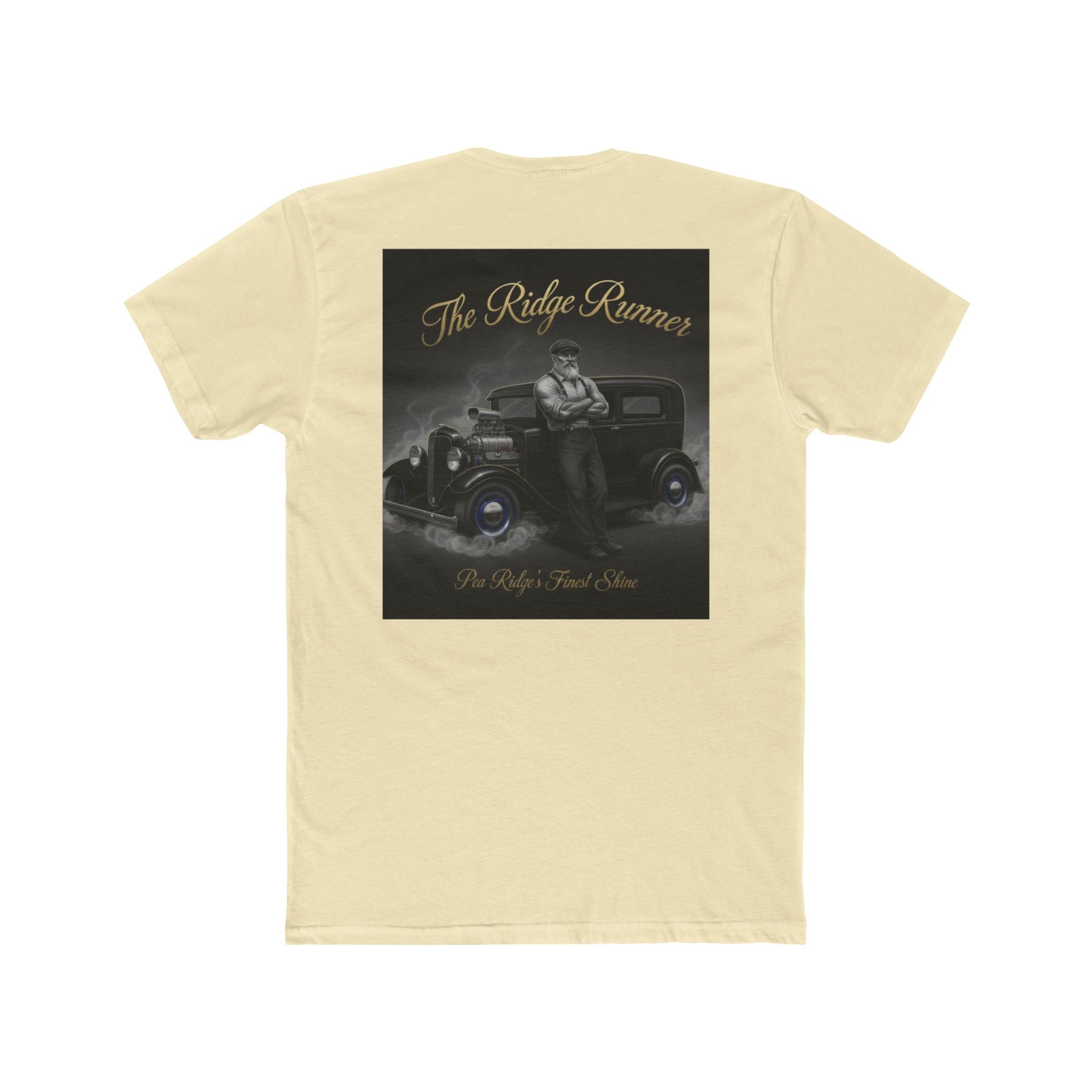 Vintage 'The Ridge Runners' Car Club Tee — Retro 1930s Hot Rod Graphic Shirt